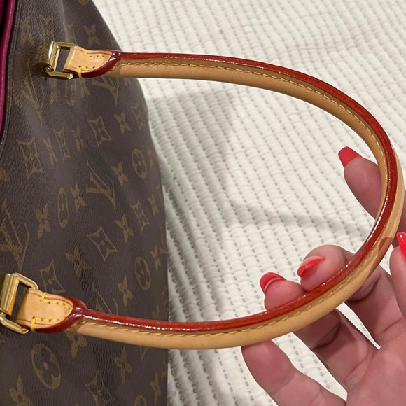 Authentic Louis Vuitton Monogram Pallas MM (Aurore) - Picture 14 of 16